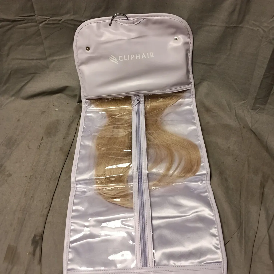 CLIPHAIR CLIP-IN HAIR EXTENSIONS WITH STORAGE CASE – BLONDE