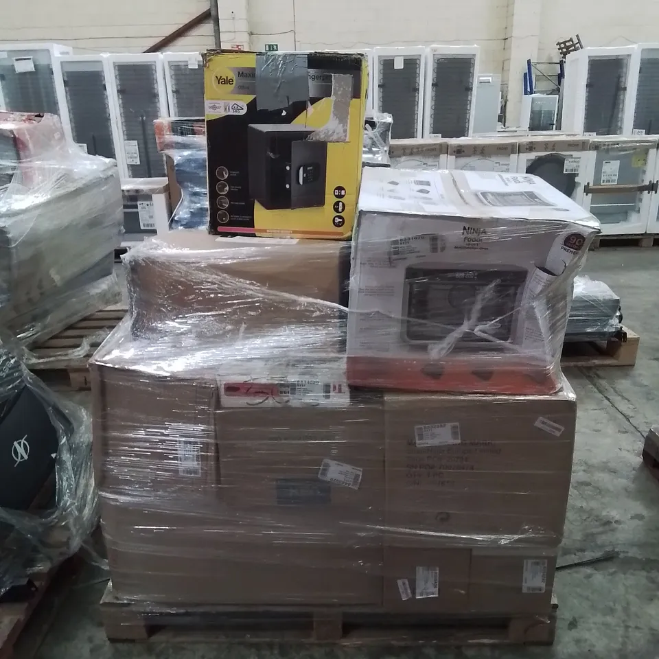 PALLET OF 20 ASSORTED RAW HOUSEHOLD PRODUCTS AND CONSUMER GOODS TO INCLUDE;