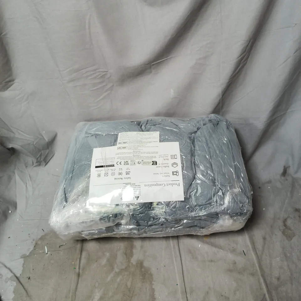 ULTRA SOFT VELVET SURFACE AREA RUG  – DARK GREY, 240X300 CM, ANTI SLIP