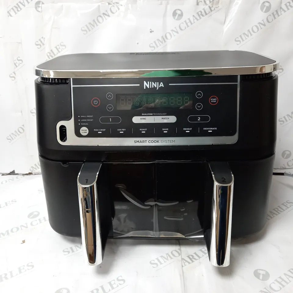 BOXED NINJA FOODI MAX DUAL ZONE 9.5L AIR FRYER AF451UK