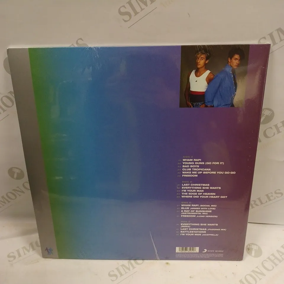 SEALED WHAM THE SINGLES (ECHOES FROM THE EDGE OF HEAVEN) VIYNL 