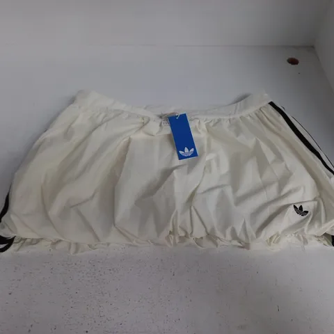 ADIDAS BALLOON SKIRT IN OFFWHITE - UK 22