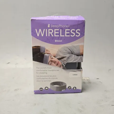 BOXED SLEEP PHONES WIRELESS - LARGE