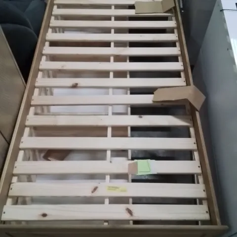 SINGLE WOODEN BEDFRAME