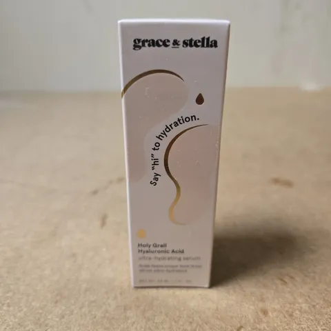 BOXED AND SEALED GRACE & STELLA HOLY GRAIL HYALURONIC ACID SERUM – 30 ML