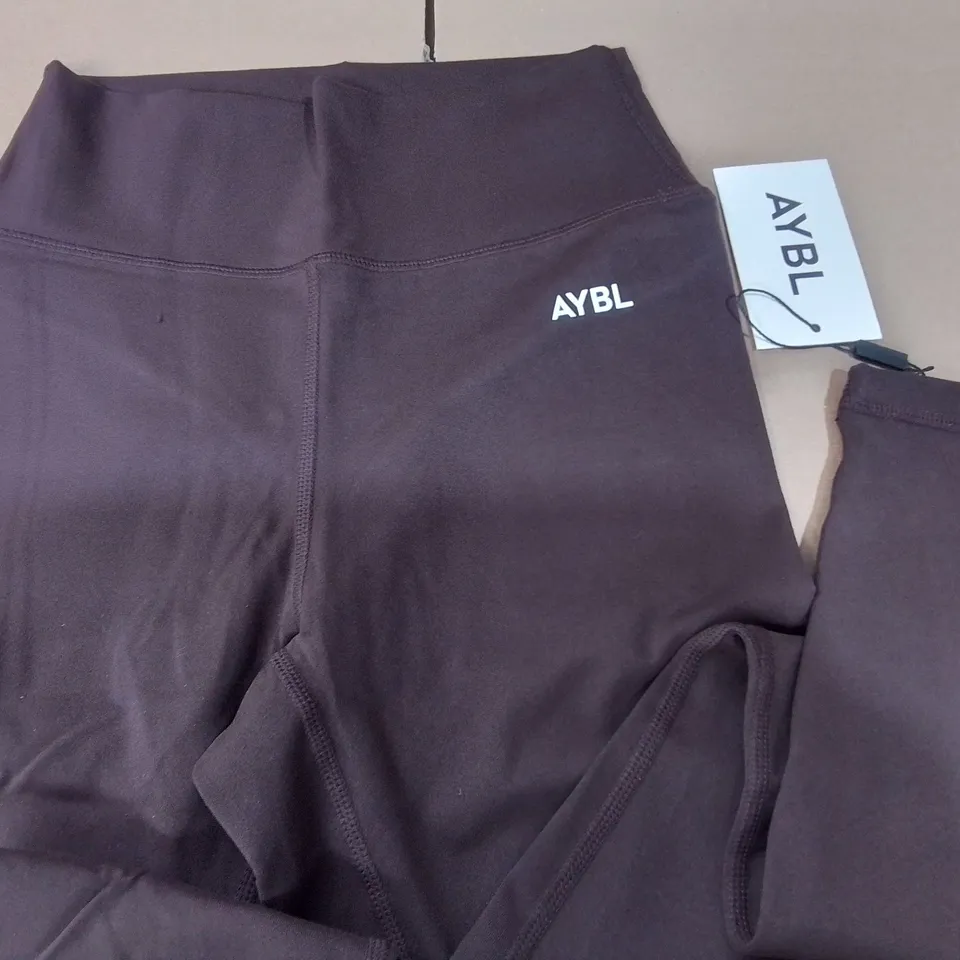 AYBL CORE LEGGINGS IN CHOCOLATE - S