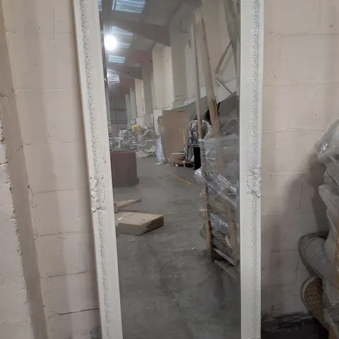 PEMBRIDGE LEANER MIRROR CREAM FRAME 79×191×5CM