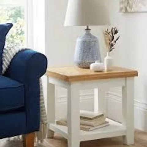 HAMILTON READY ASSEMBLED LAMP TABLE - CONTAINS SOLID WOOD  - COLLECTION ONLY 
