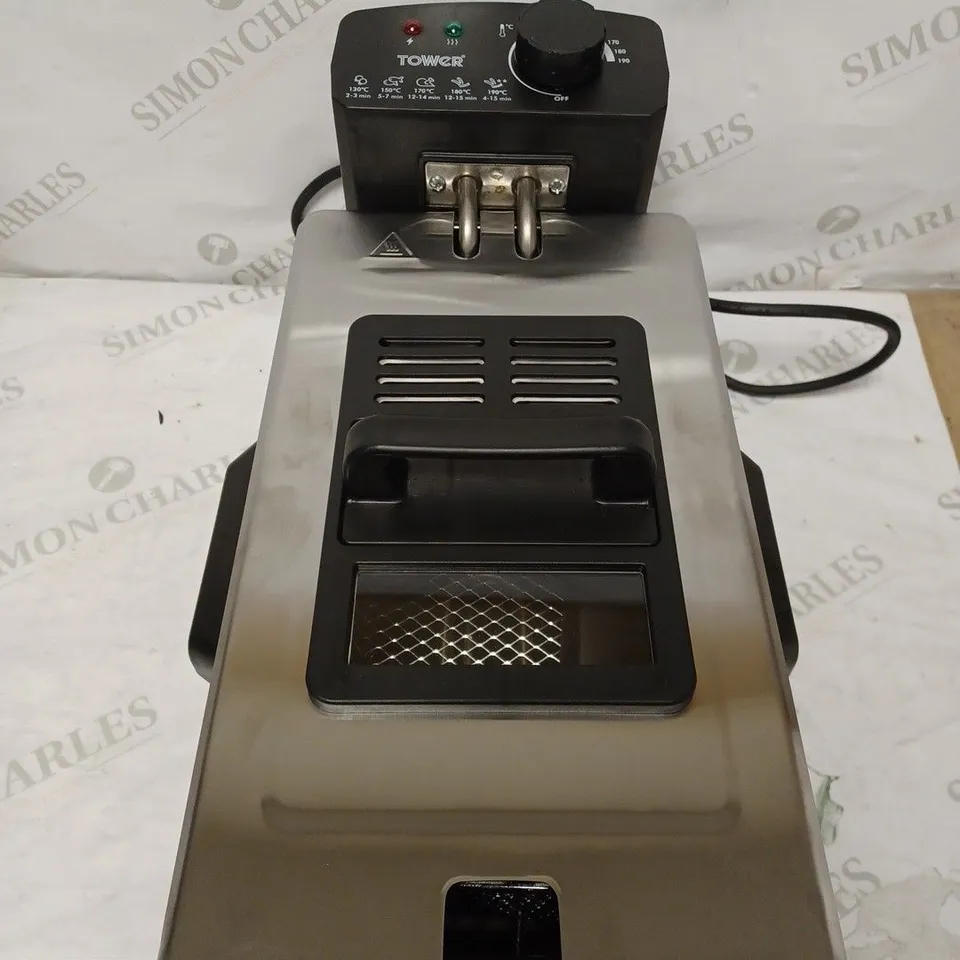 TOWER STAINLESS STEEL DEEP FAT FRYER 