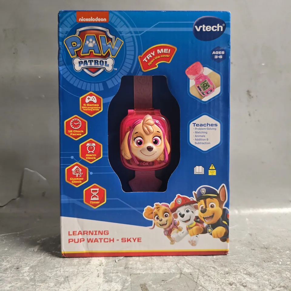 VTECH PAW PATROL LEARNING PUP WATCH - SKYE
