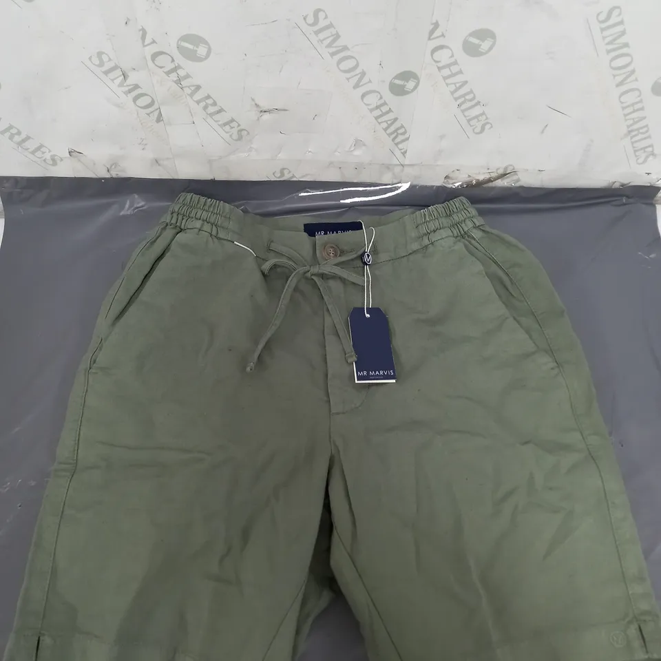 MR.MAVIS LINEN SHORTS SIZE W28