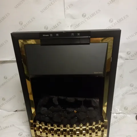 DIMPLEX ATHERTON INSET ELECTRIC FIRE, STEEL