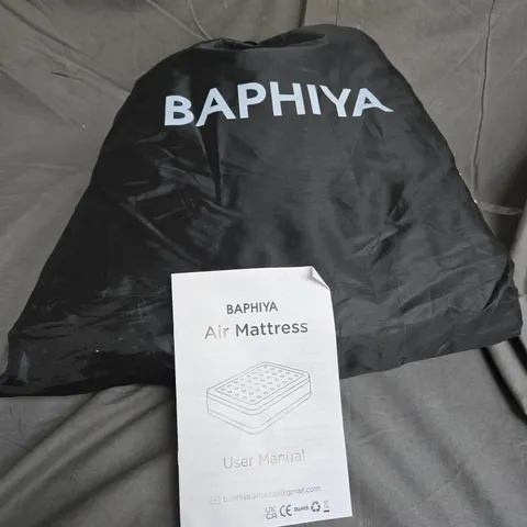 BAPHIYA AIR MATTRESS - COLLECTION ONLY