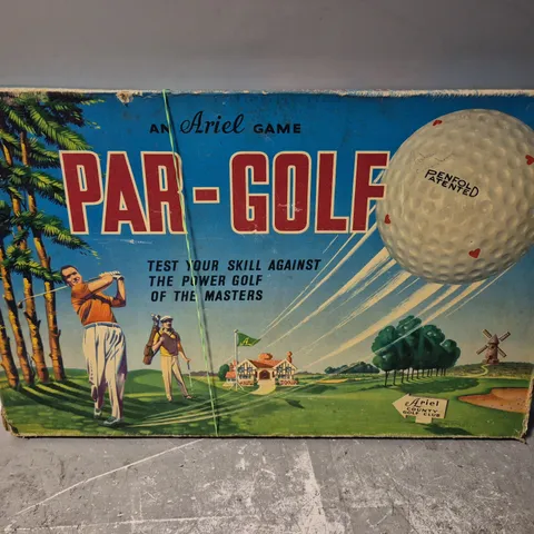 BOXED ARIEL PAR-GOLF VINTAGE GAME