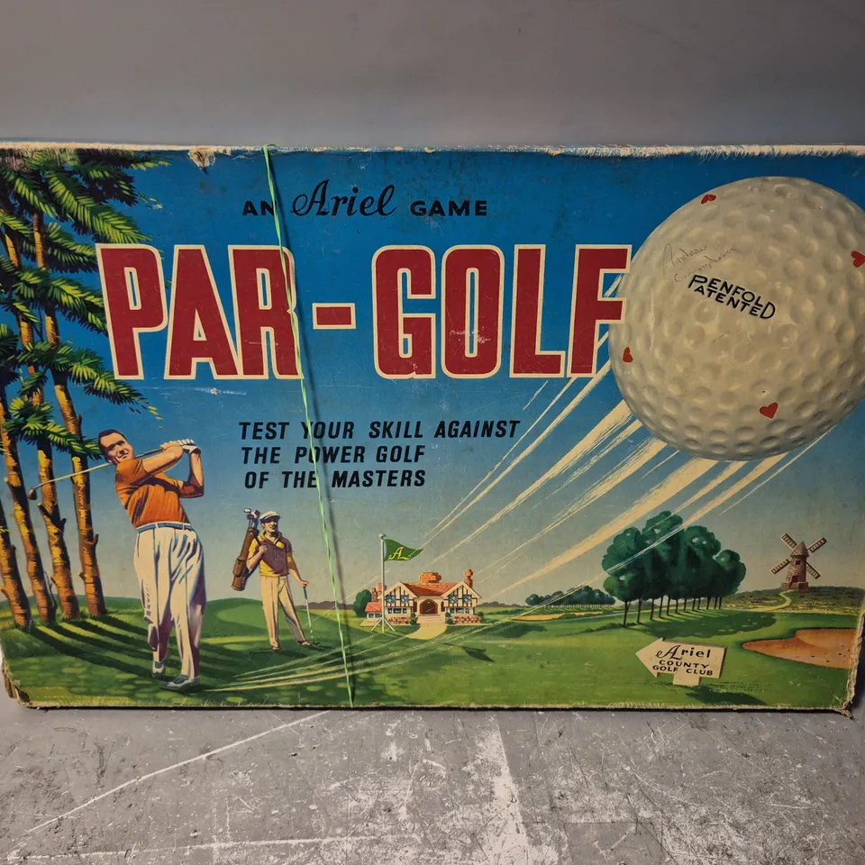 BOXED ARIEL PAR-GOLF VINTAGE GAME 