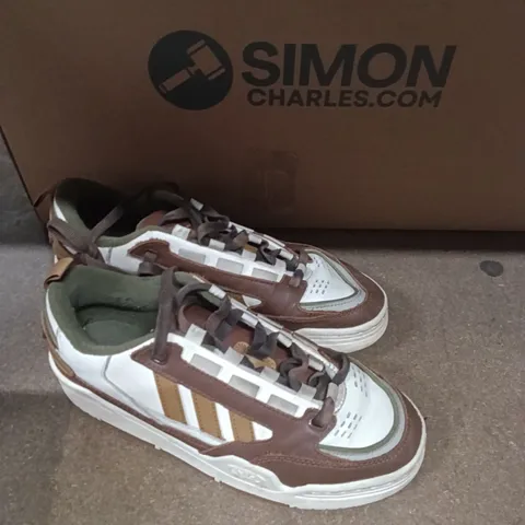 ADIDAS SNEAKERS – UK 6 (US 6.5) – BROWN/OLIVE