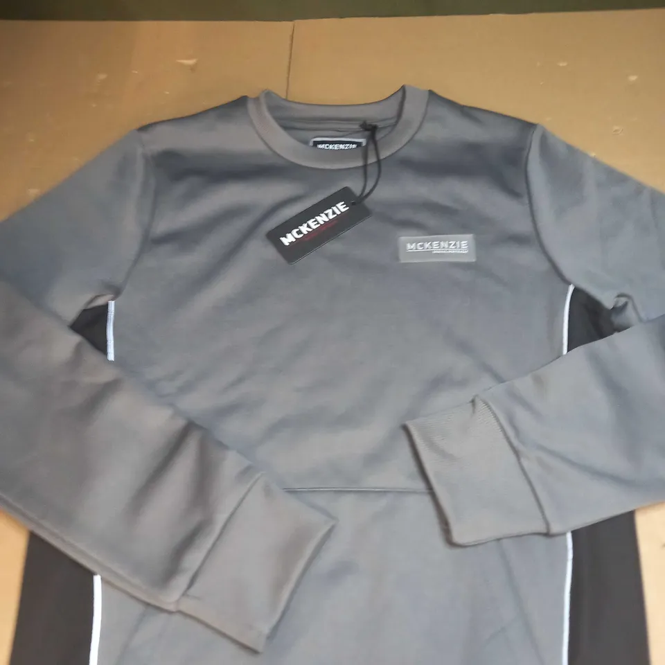 MENS MCKENZIE ROUND NECK SWEATSHIRT SIZE S
