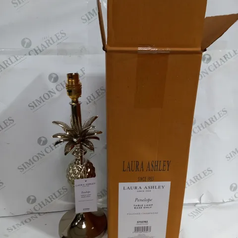 BOXED LAURA ASHLEY PENELOPE TABLE LAMP BASE ONLY