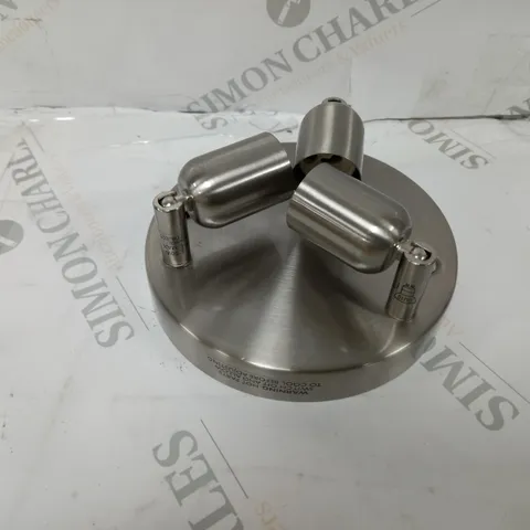 BOXED JOHN LEWIS KEELY 3 LIGHT SPOTLIGHT PLATE