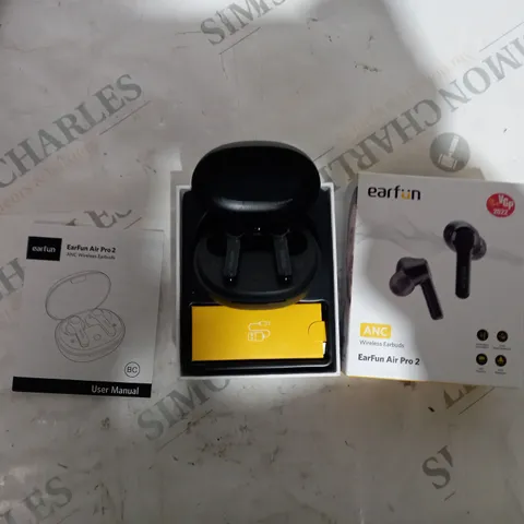 EARFUN - AIR PRO 2 - WIRELESS EARBUDS - BLACK