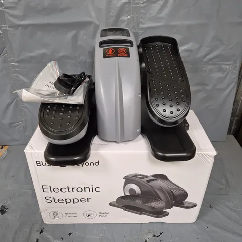 BOXED BLISS & BEYOND ELECTRONIC STEPPER IN GREY