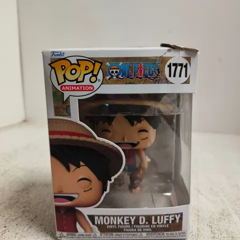 FUNKO POP! ANIMATION MONKEY D. LUFFY (ONE PIECE) VINYL FIGURE – BOXED (NO. 1771)