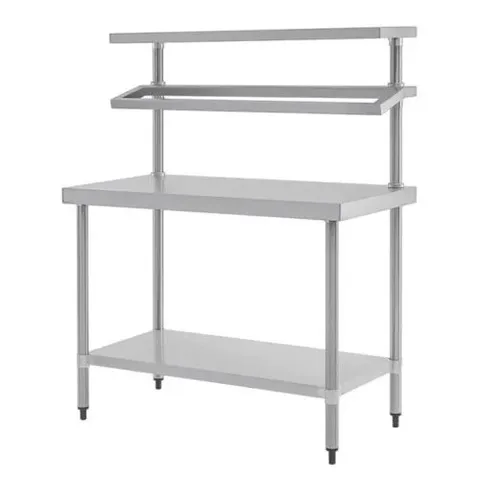 BOXED VOGUE S/S PREP STATION & GANTRY 1500(H) X 1200(W) X 600(D)MM
