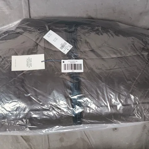 ABERCROMBIE & FITCH MEN'S A&F AIRCLOUD HOODED PUFFER IN DARK BROWN SIZE LARGE