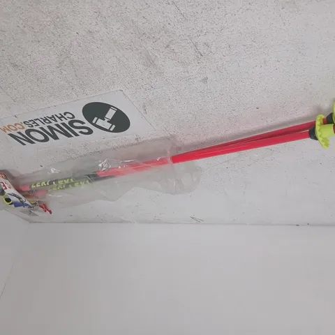 LEKI WC LITE SL RED SKI POLES β RACE MIKAELA SHIFFRIN BOOKLET INCLUDED