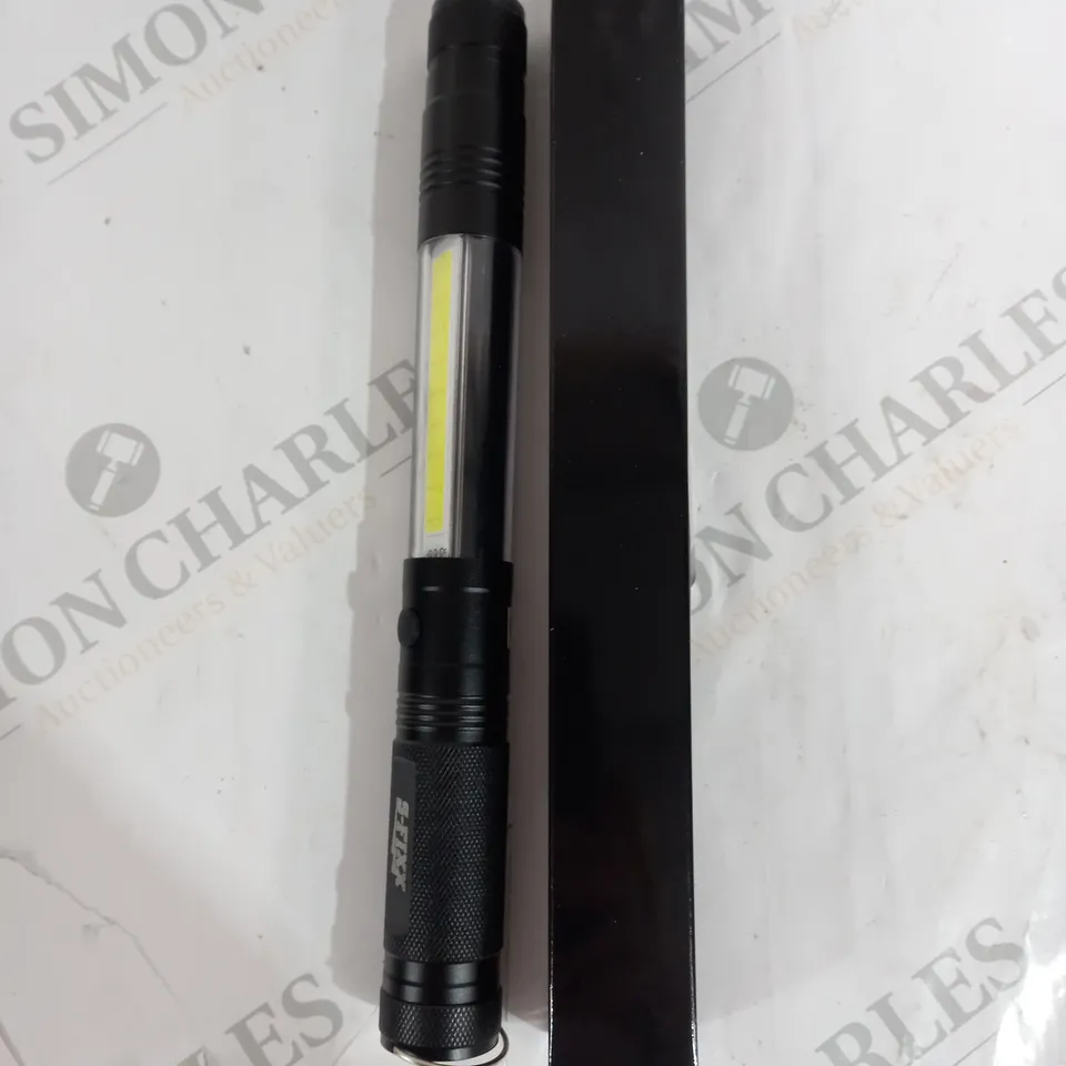 BOXED SET OF 2 SFIXX LED TORCH IN BLACK 