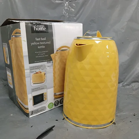 FAST BOIL TEXTURED KETTLE IN YELLOW
