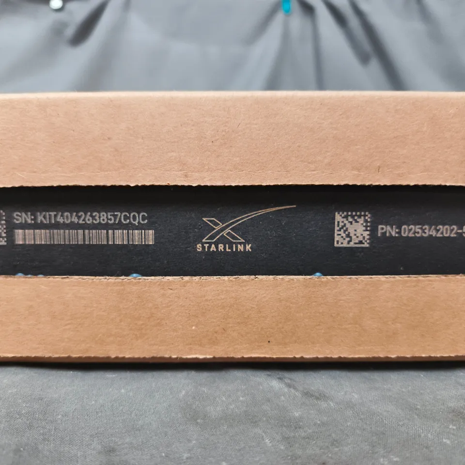 STARLINK SATELLITE INTERNET KIT WITH DISH, ROUTER & POWER SUPPLY – BOXED