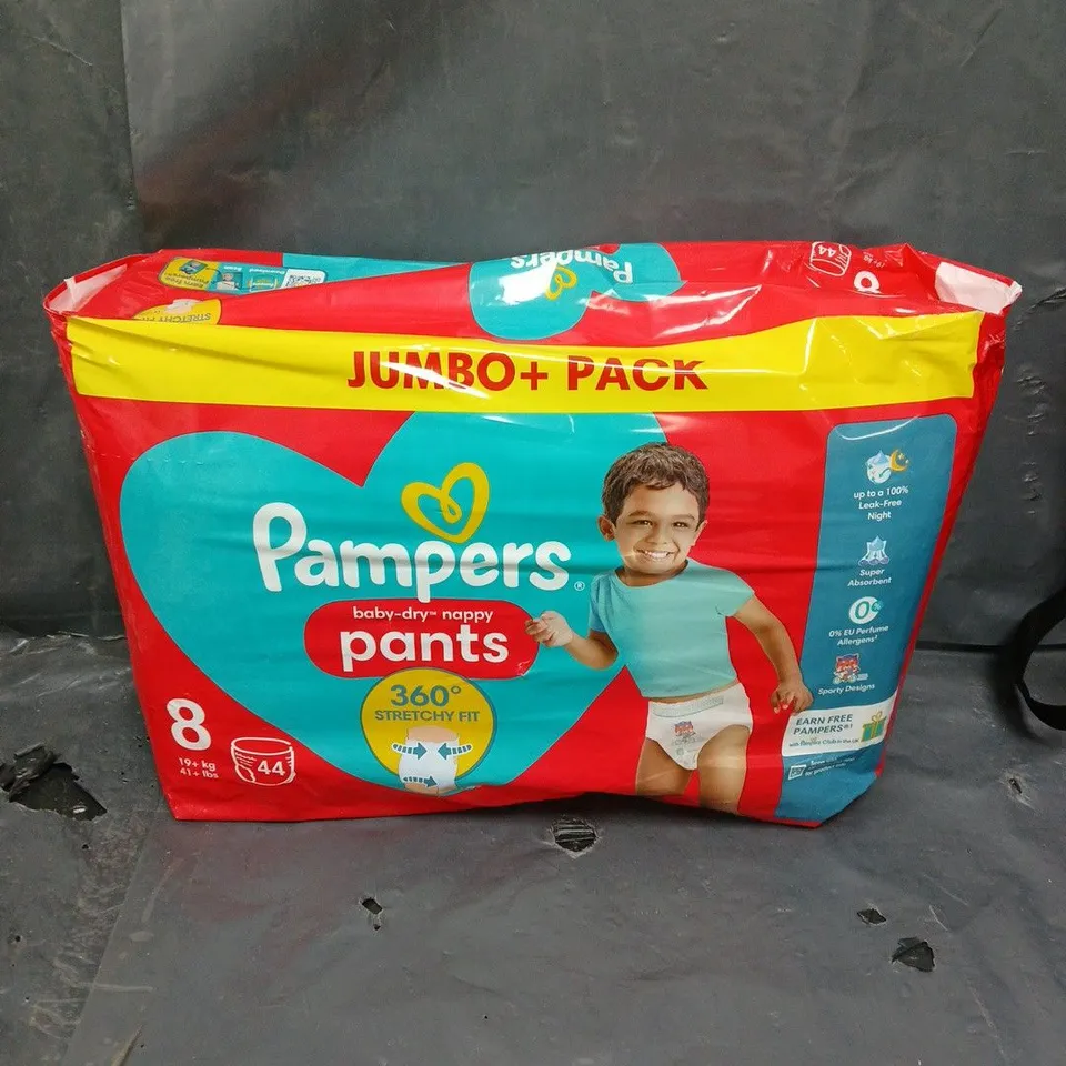 PAMPERS BABY-DRY NAPPY PANTS JUMBO+ PACK 