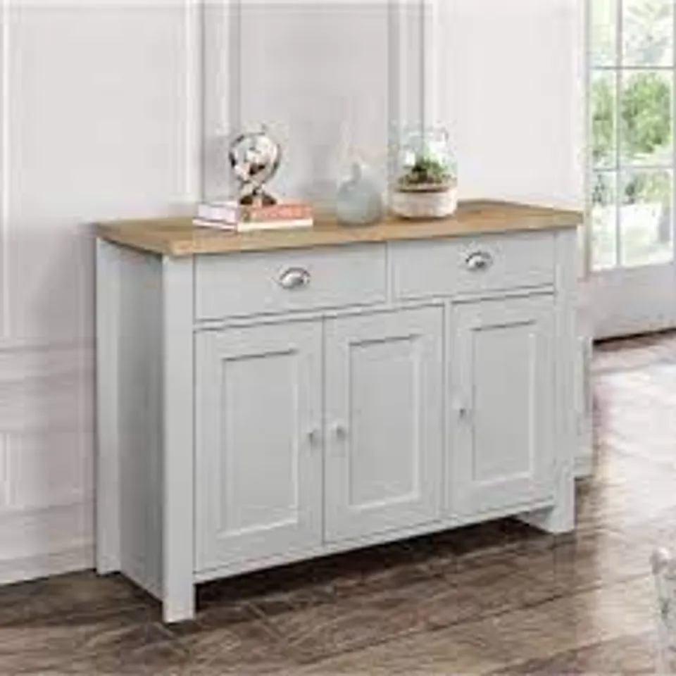 HIGHGATE 3 DOOR 2 DRAWER SIDEBOARD 2 BOXES 