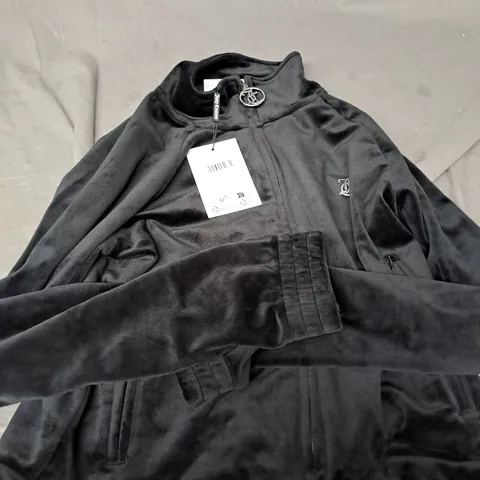 JUICY COUTURE VELOUR TRACKSUIT TOP - XS
