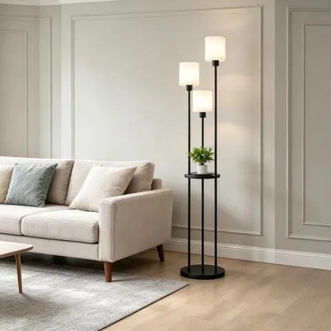 BOXED 163CM PHARMACY FLOOR LAMP