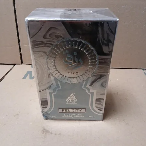BOXED AND SEALED RIZQ ARD AL ZAHRAT FELICITY EAU DE TOILETTE 100ML