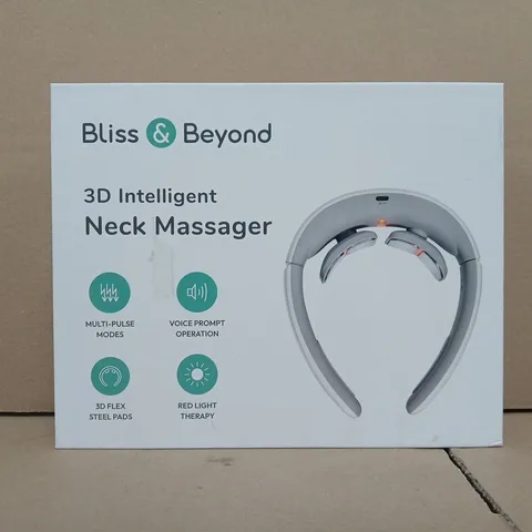 BOXED BLISS & BEYOND 3D INTELLIGENT NECK MASSAGER