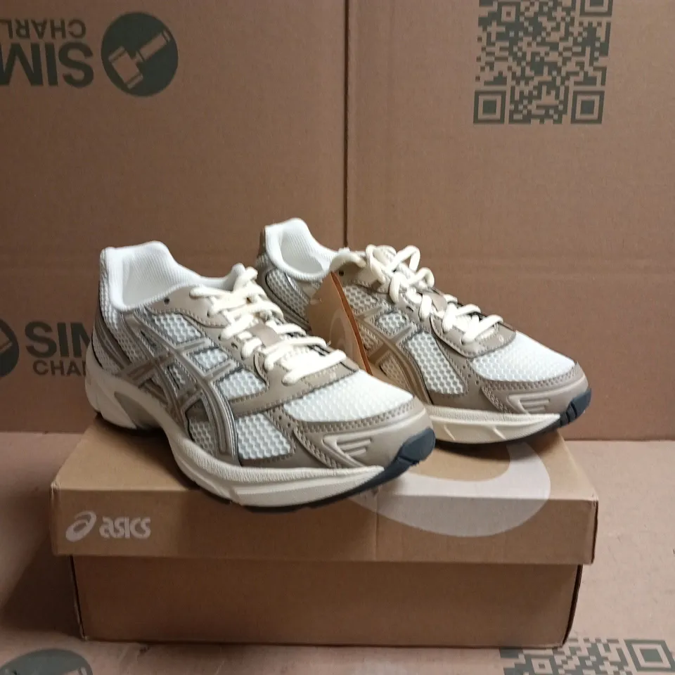 ASICS GEL-1130 CREAM/CINNAMON – UK 4.5 / US 5.5 RUNNING SHOES