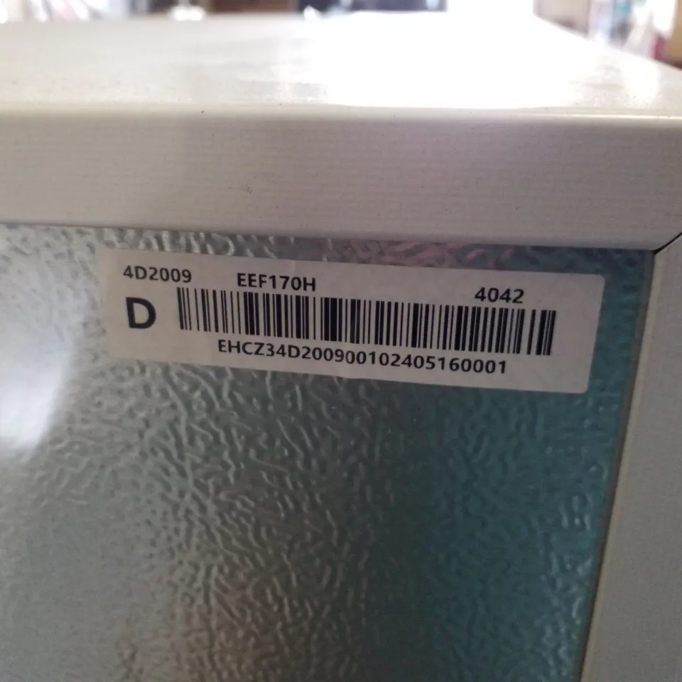 ENGLISH ELECTRIC TALL FREEZER WHITE EEF170H