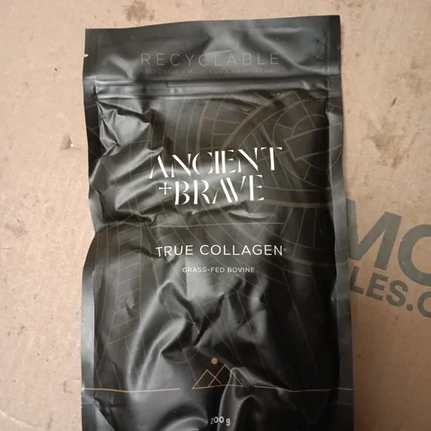 ANCIENT + BRAVE TRUE COLLAGEN POWDER – GRASS-FED BOVINE, 200 G