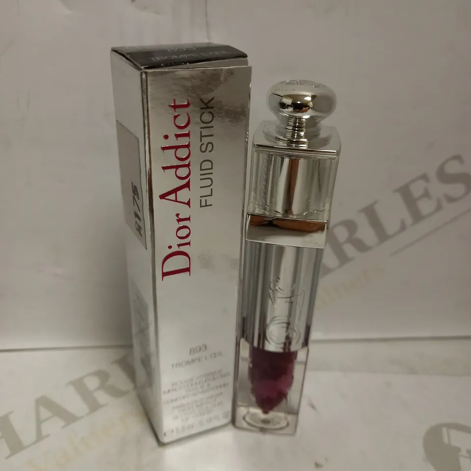DIOR ADDICT FLUID STICK GLOSSY COLOUR LIP HYBRID 5.5ML - 893 TROMPE LCEIL