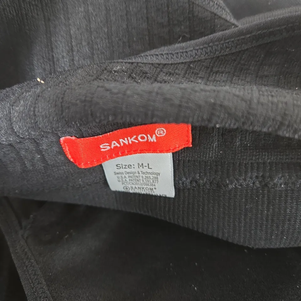 SANKOM BRA – BLACK, SIZE M-L