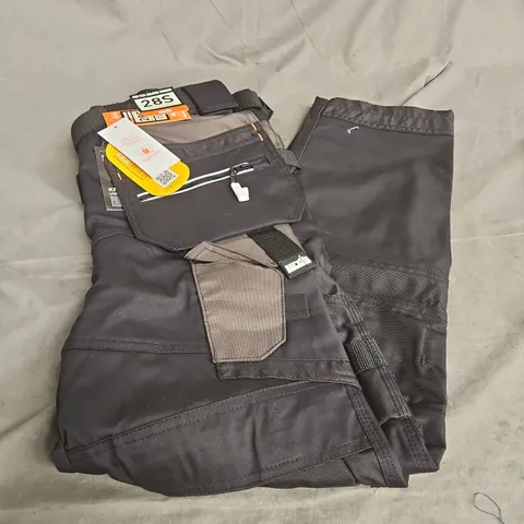 SCRUFFS HARDWEAR PRO FLEX HOLSTER TROUSERS IN BLACK MULTI SIZE 28W SHORT LEG