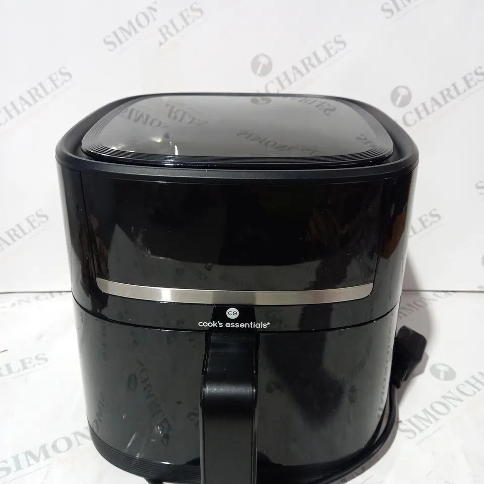 BOXED COOK'S ESSENTIALS 4L AIR FRYER BLACK