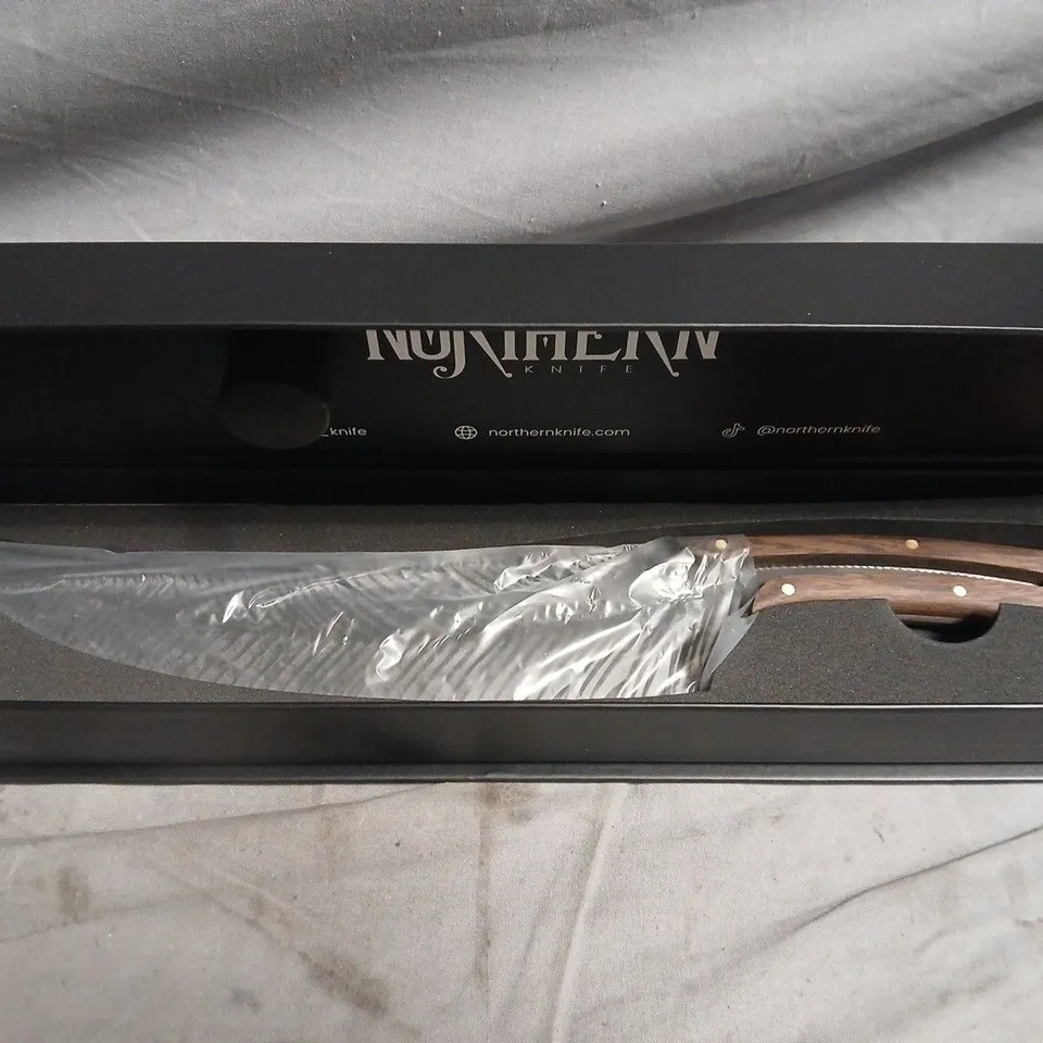 The Feather Knife – Wooden-handled kitchen knife in presentation box (Northern Knife)