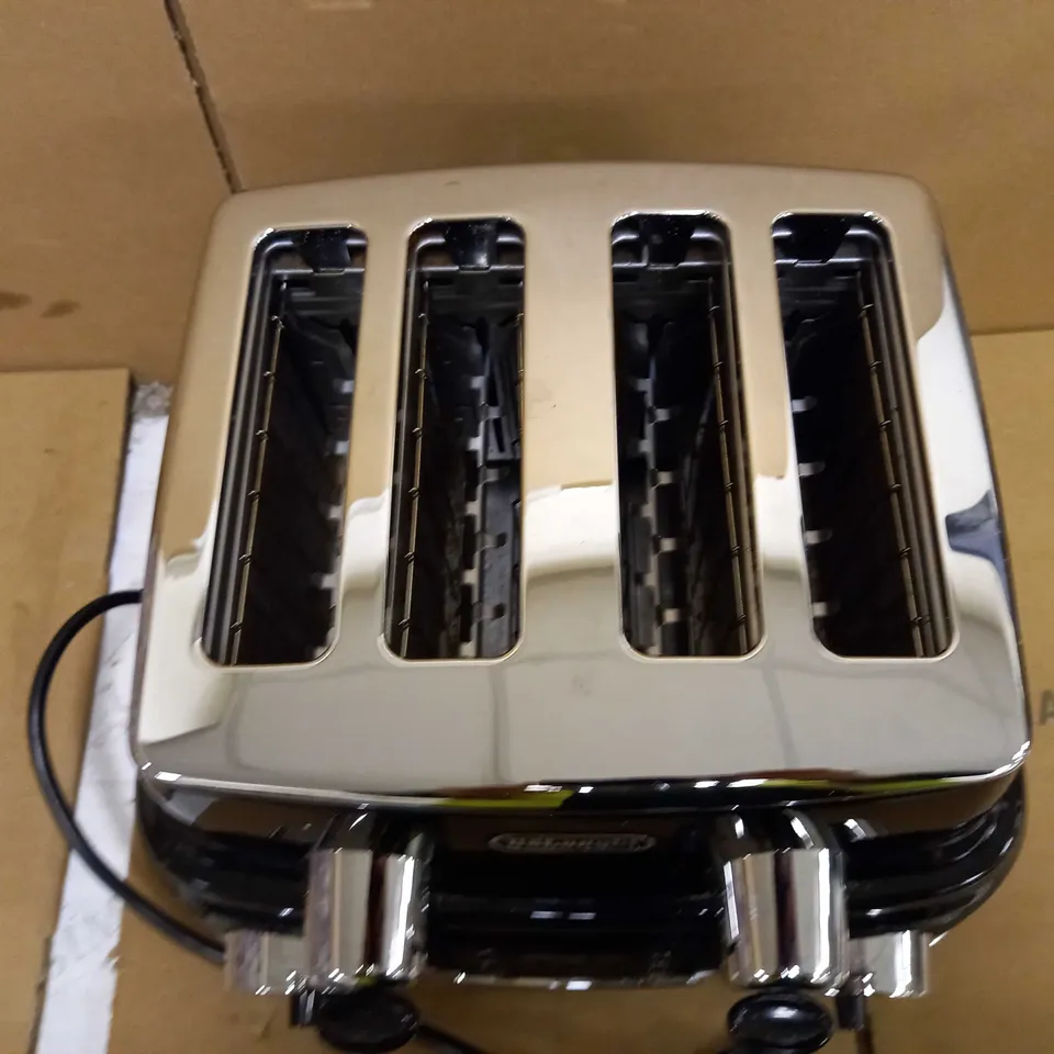 DELONGHI SCULTURA 4 SLICE TOASTER 