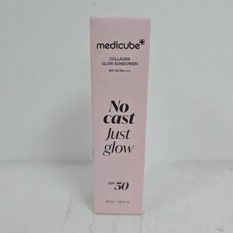 BOXED AND SEALED MEDICUBE COLLAGEN SUNSCREEN (50ML)