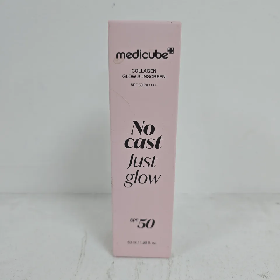 BOXED AND SEALED MEDICUBE COLLAGEN SUNSCREEN (50ML)