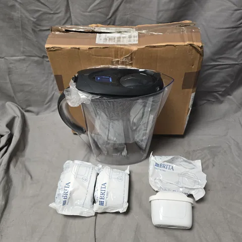BRITA WATER FILTER PITCHER WITH 3 MAXTRA PRO FILTERS (BRITA MAXTRA PRO)
